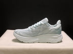 HOKA Clifton 10 White Running Shoes
