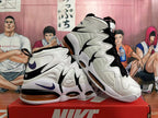 Nike Air More Uptempo White Black Basketball Sneakers