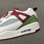 Jordan Spizike Low Year of the Dragon White Green Sneakers