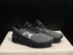 On Cloudmonster 2 Running Shoes in Gray and Black