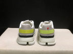 On Cloudnova Form 2 Sneakers, Grey and Fluorescent Green