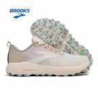 Brooks Cascadia 17 Trail Running Shoes in Beige
