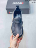 ECCO Slip-On Breathable Mesh Shoes Navy 2607JWD847A17