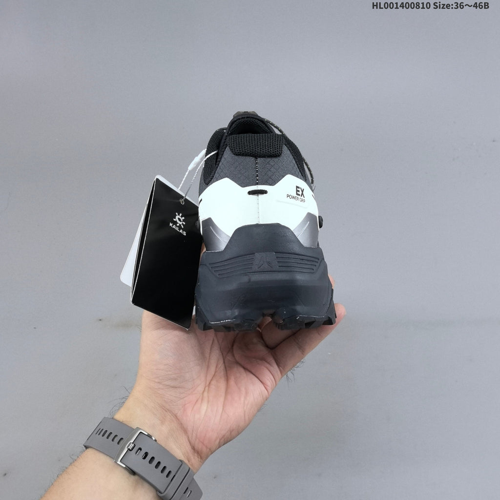 Kailas FUGA EX3 Trail Running Shoes, Gray and White