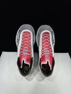 On Cloud X FKA Twigs Sneakers, Gray and Red