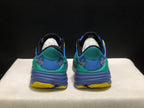 HOKA Stinson 7 Trail Sneakers Blue Green Pink Yellow
