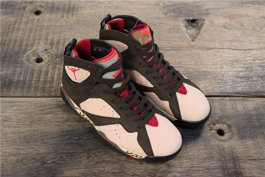 Jordan Air Jordan 7 Retro Patta Sneakers Brown Red AT3375-200
