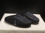 Nike Mind 001 Black and Chrome Crimson Slides HQ4307-001