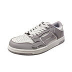 AIVIIRI Gray and White Low-Top Sneakers MFS003-043