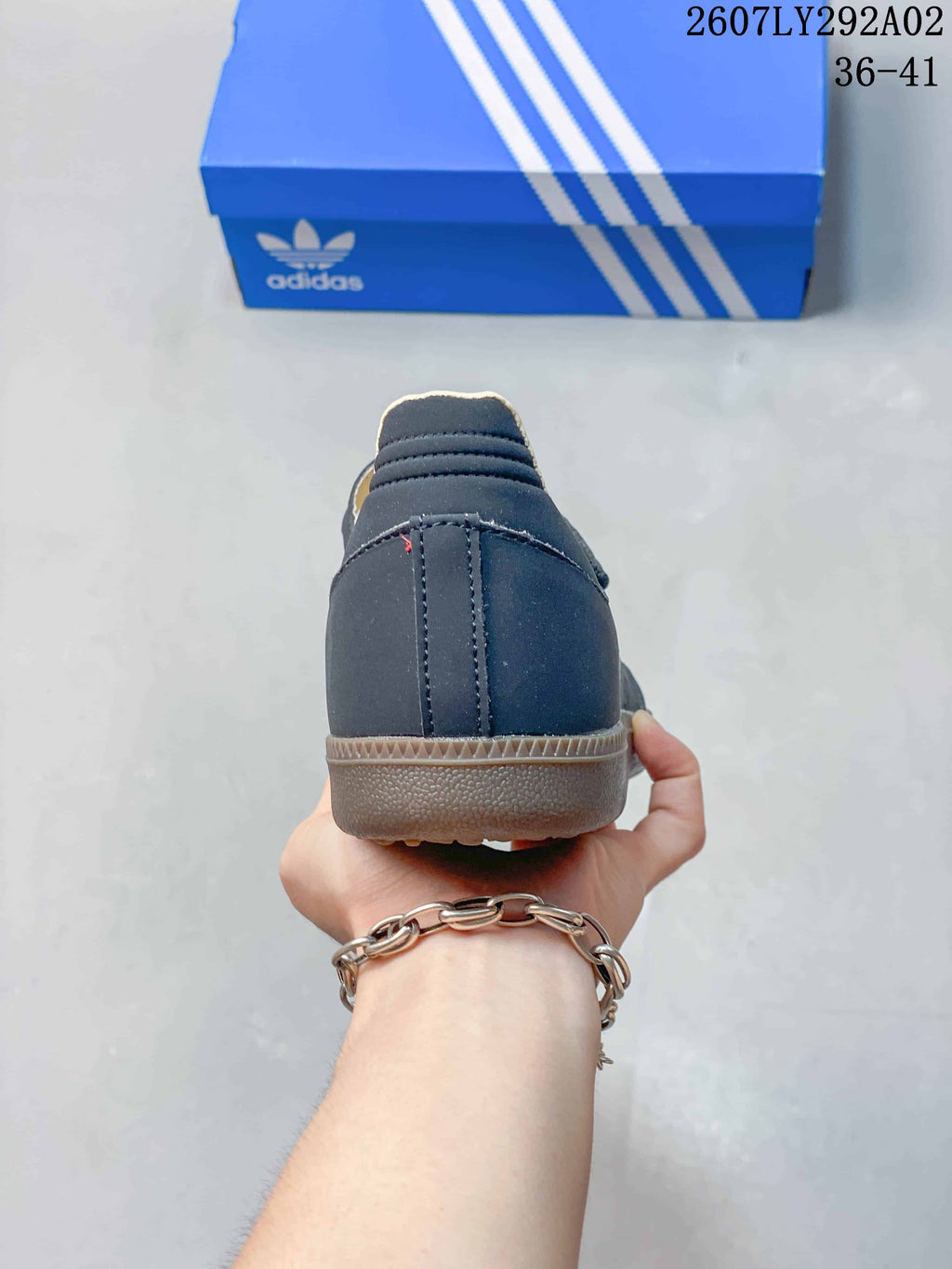 Adidas Samba Jane Mary Jane Sneakers Navy 2607LY292A02