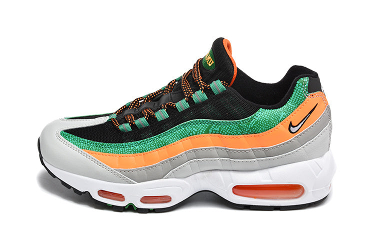 Nike Air Max 95 Sneakers Green Orange Gray