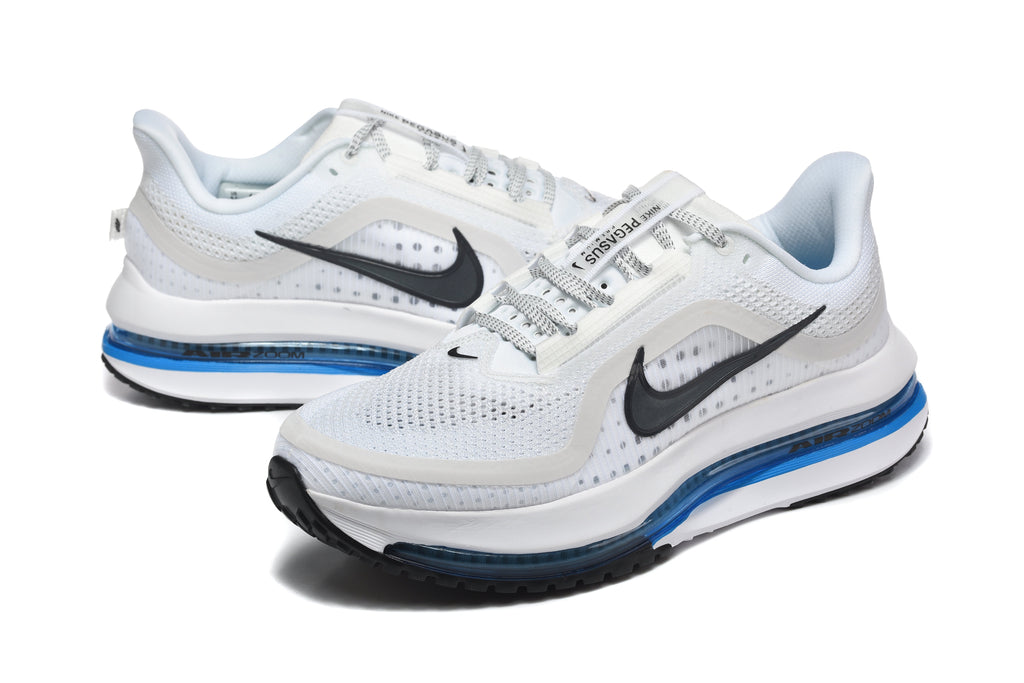 Nike Pegasus Premium White and Blue Running Shoes HQ2592-104