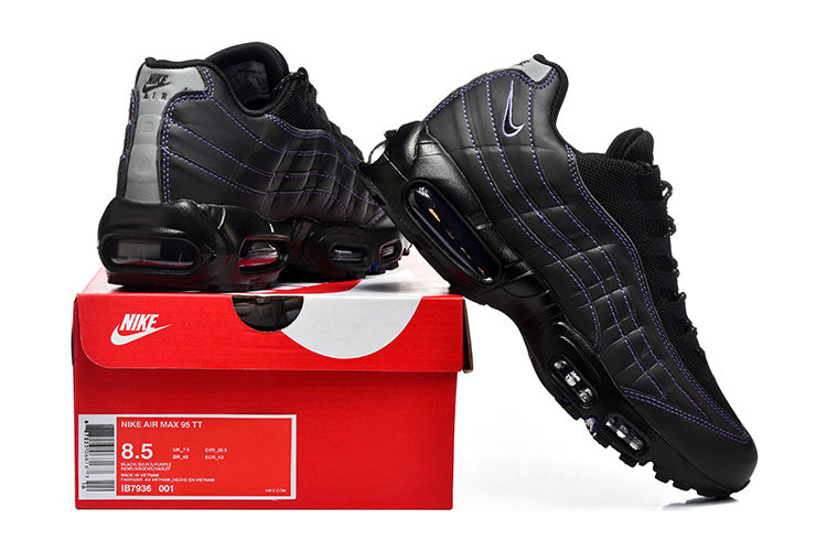 Nike Air Max 95 Black and Purple Sneakers IB7936-001