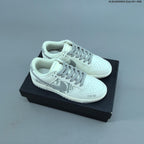 Nike Dunk Low-Style Sneakers with Designer-Inspired Details