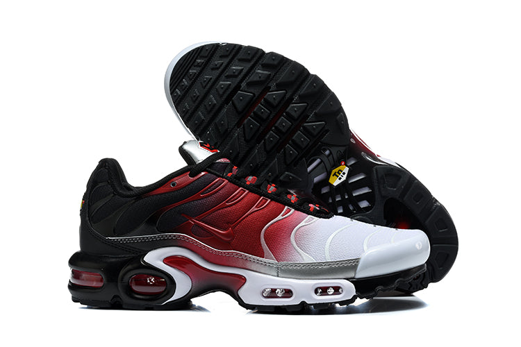 Nike Air Max Plus Sneakers in Black, Red and White
