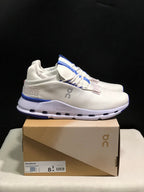 On Cloudnova 1 Sneakers, White and Blue