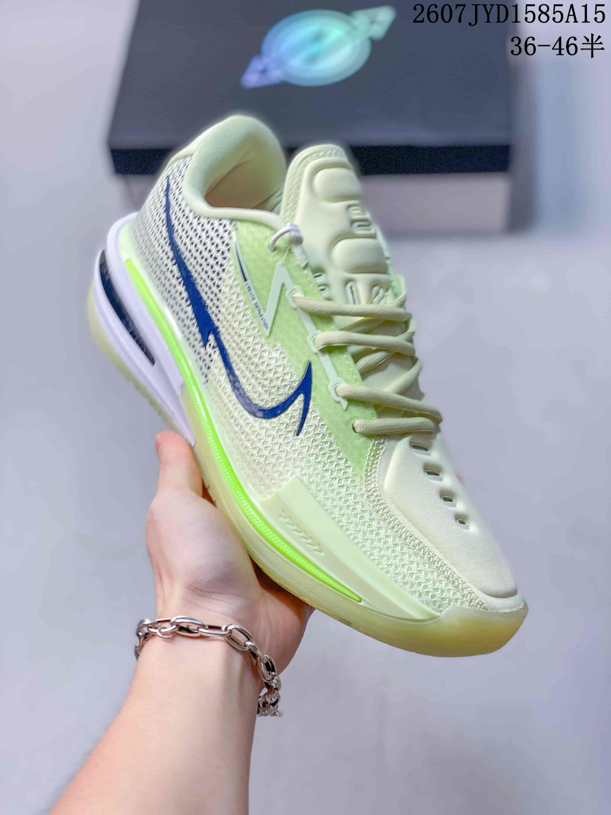 Nike Beyond Basketball Shoes White Green 2607TYD1585A15