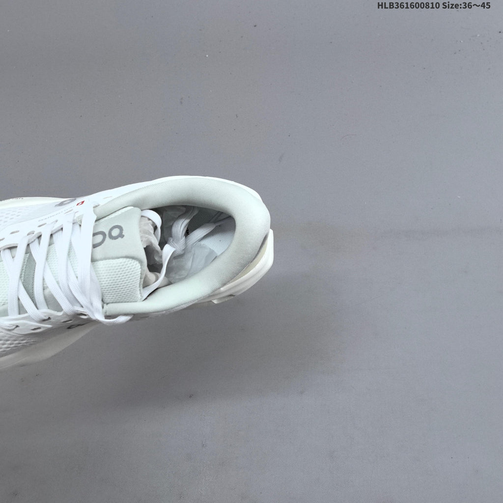 On Cloudrunner 3 Max White Running Sneakers
