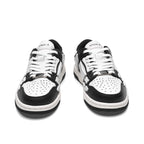 Black and White Spade A Low-Top Sneakers MFS003-004