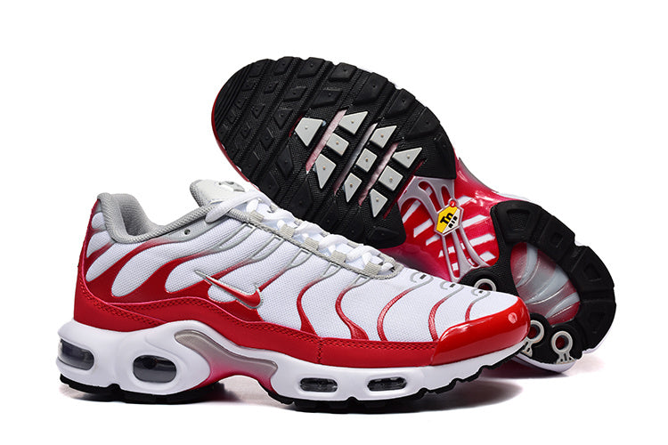 Nike Air Max Plus White and Red Sneakers F6224-101