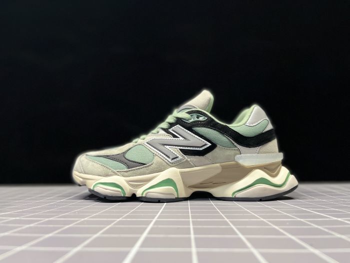 New Balance 9060 Sneakers in Sage Green and Cream U9060TRG