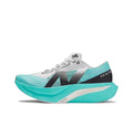 New Balance FuelCell Elite Running Shoes, White and Turquoise
