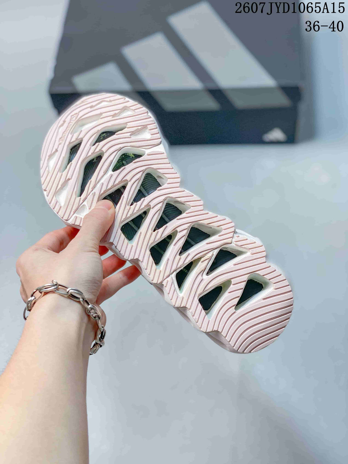 Adidas Alphabounce Switch Sneakers White Pink 2607JYD1065A15