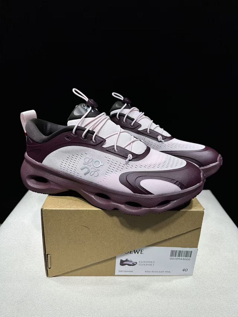 On x LOEWE Cloudventure 3.0 Sneakers in Purple