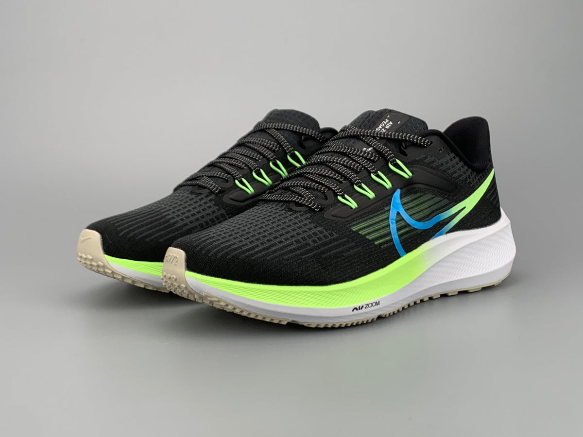 Nike Air Zoom Pegasus 39 Running Shoes Black Green DO7435-900
