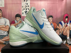 Nike Basketball Shoes in White, Blue and Sage Green