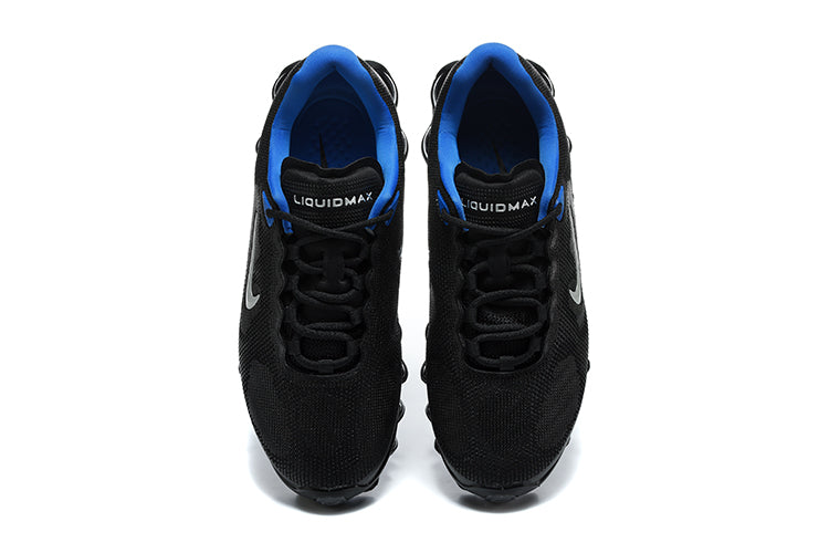 Nike Air Max Black and Blue Sneakers