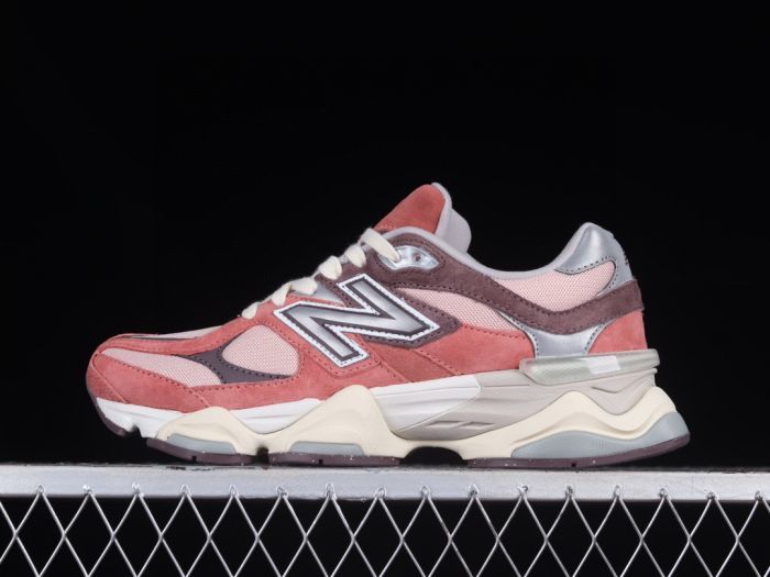 New Balance 9060 U9060TRU Sneakers, Rose and Burgundy