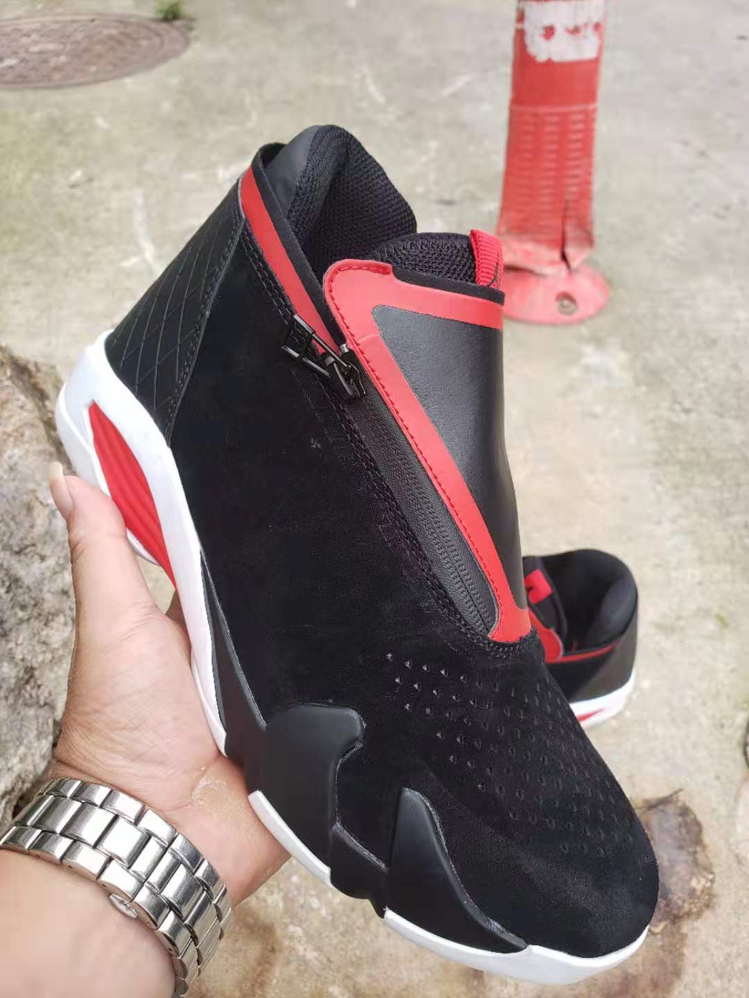 Jordan 14 Zip High-Top Sneakers in Three Colorways
