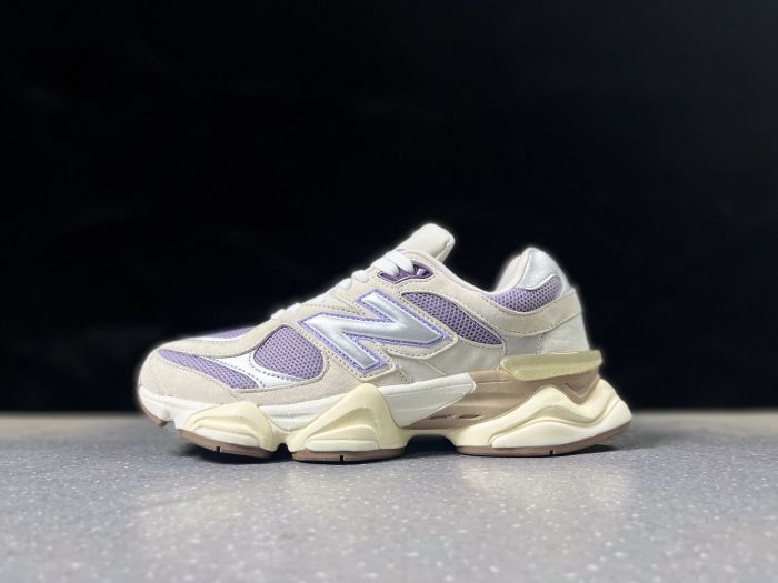 New Balance U9060CW Sneakers in Cream and Lavender