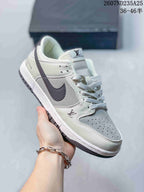 Nike SB Dunk Low Pro White Grey Sneakers 2607ND235A25