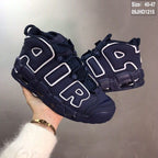 Nike Air More Uptempo Sneakers, Midnight Navy and White