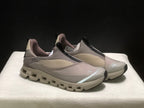 On Cloud X 4 Coast Sneakers in Light Grey and Beige