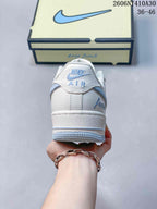 Nike Air Force 1 '07 Low White and Blue Sneakers