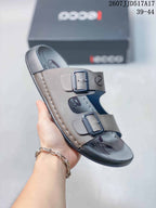ECCO Double-Buckle Slide Sandals 2607JJD517A17