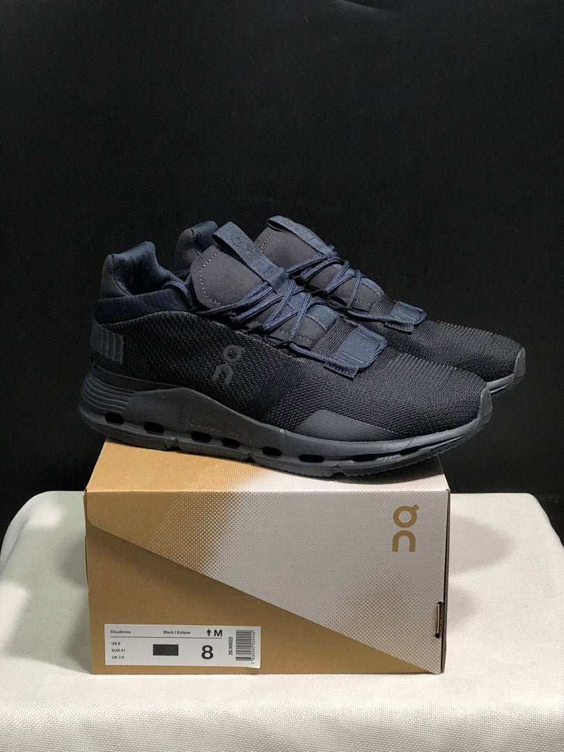 On Cloudnova 1 Sneakers Black Eclipse