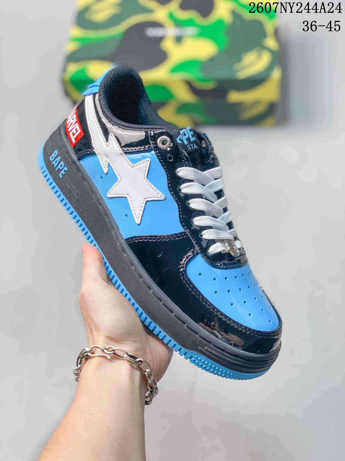 Bape x Nike Air Force 1 '07 Low Sneakers