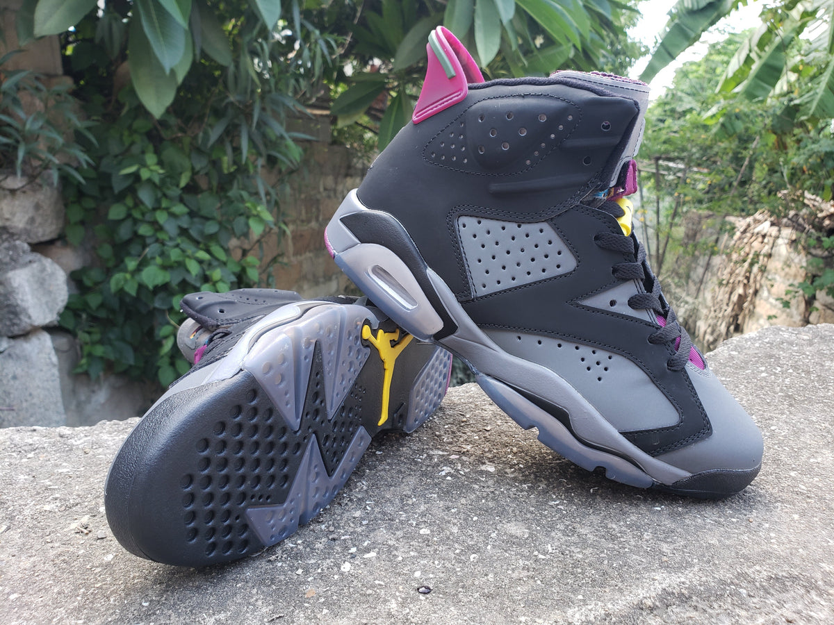 Air Jordan 6 Bordeaux High-Top Sneakers