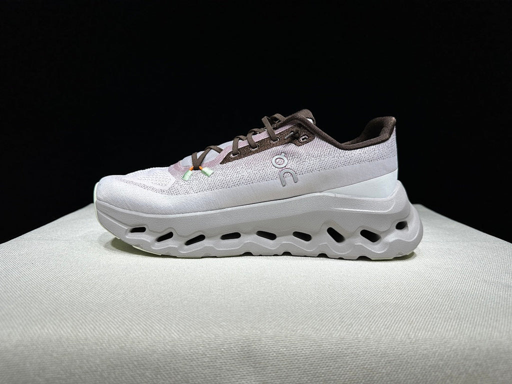 On Cloudtilt Sneakers in Blush Pink and Pearl White