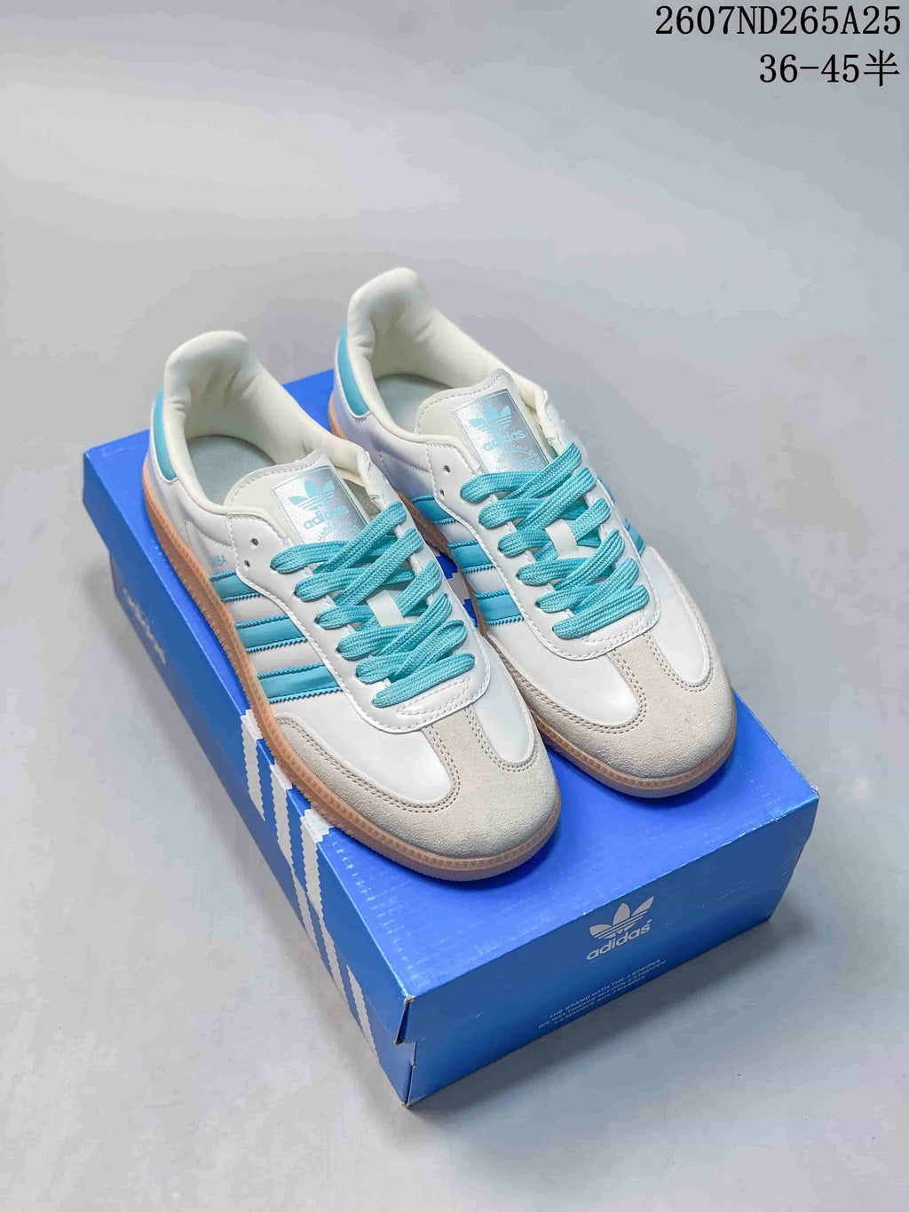 adidas Samba Low-Top Sneakers in Blue or White