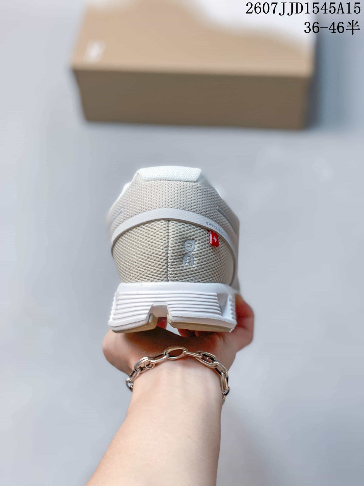 On CloudTilt White Mesh Running Sneakers