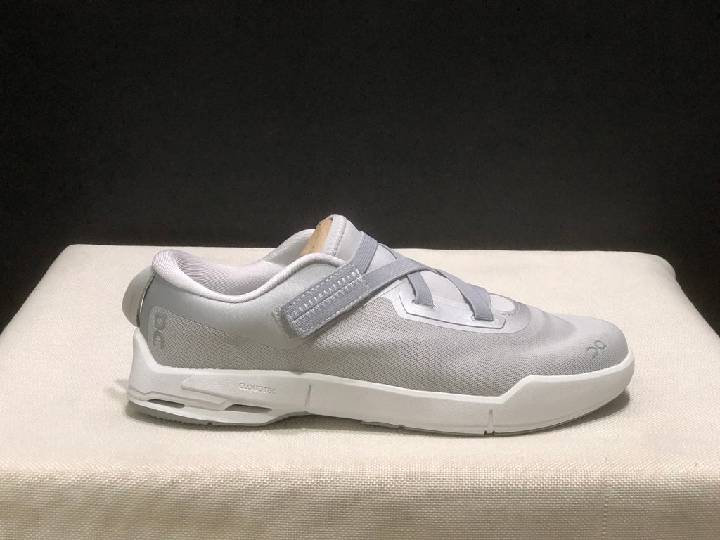 On Cloudnova Moon Sneakers in White and Gray
