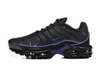 Nike Air Max Plus Black and Purple Sneakers