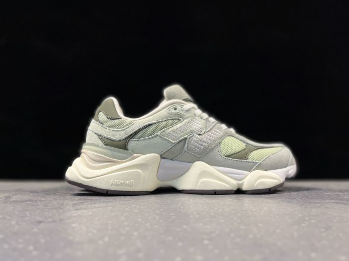New Balance 9060 EEC Sneakers in Sage and Cream