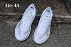 ASICS White and Gray Running Shoes
