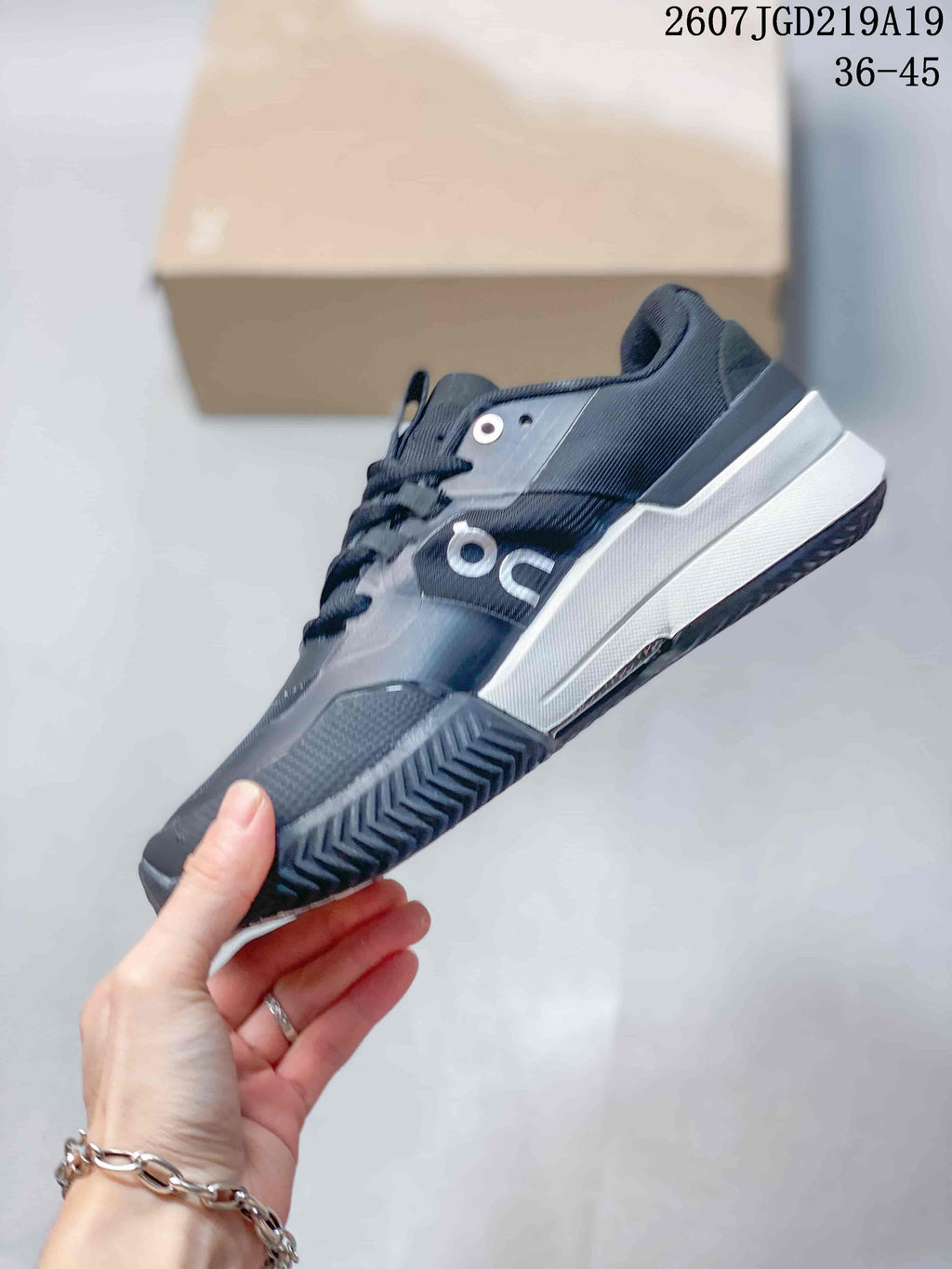 On THE ROGER Pro 2 Tennis Shoes Black White 2607TGD219A19